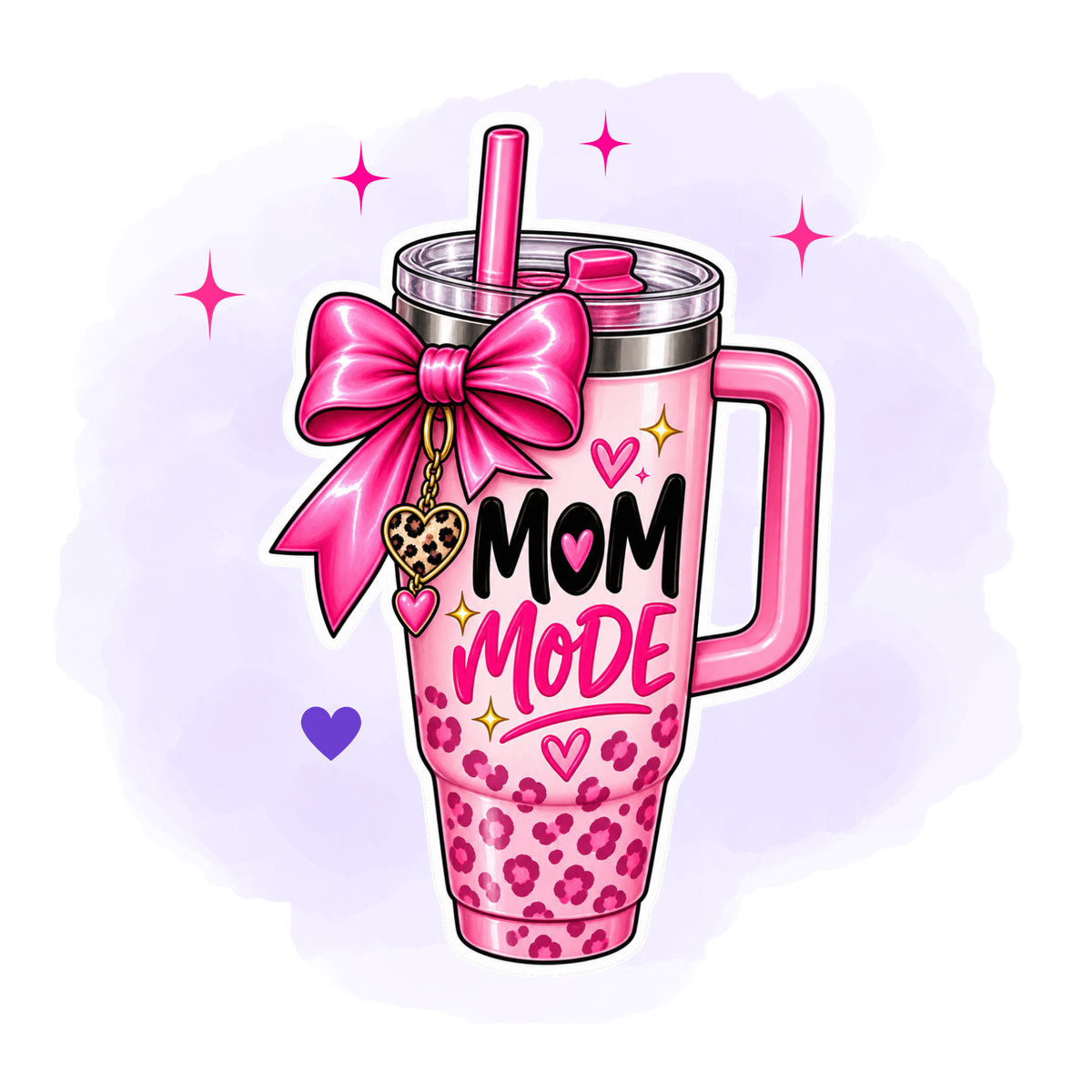Mom Era Digital Sticker Bundle | 20 PNG Stickers for Digital Planners