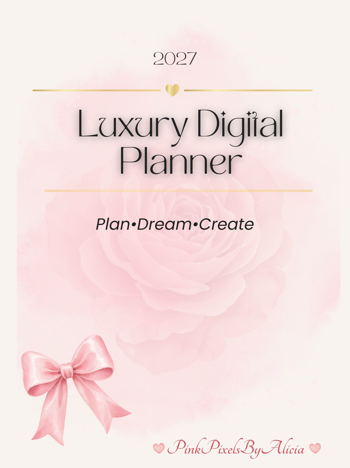 Digital Planner for Busy Moms | Pink Pixel Studio
